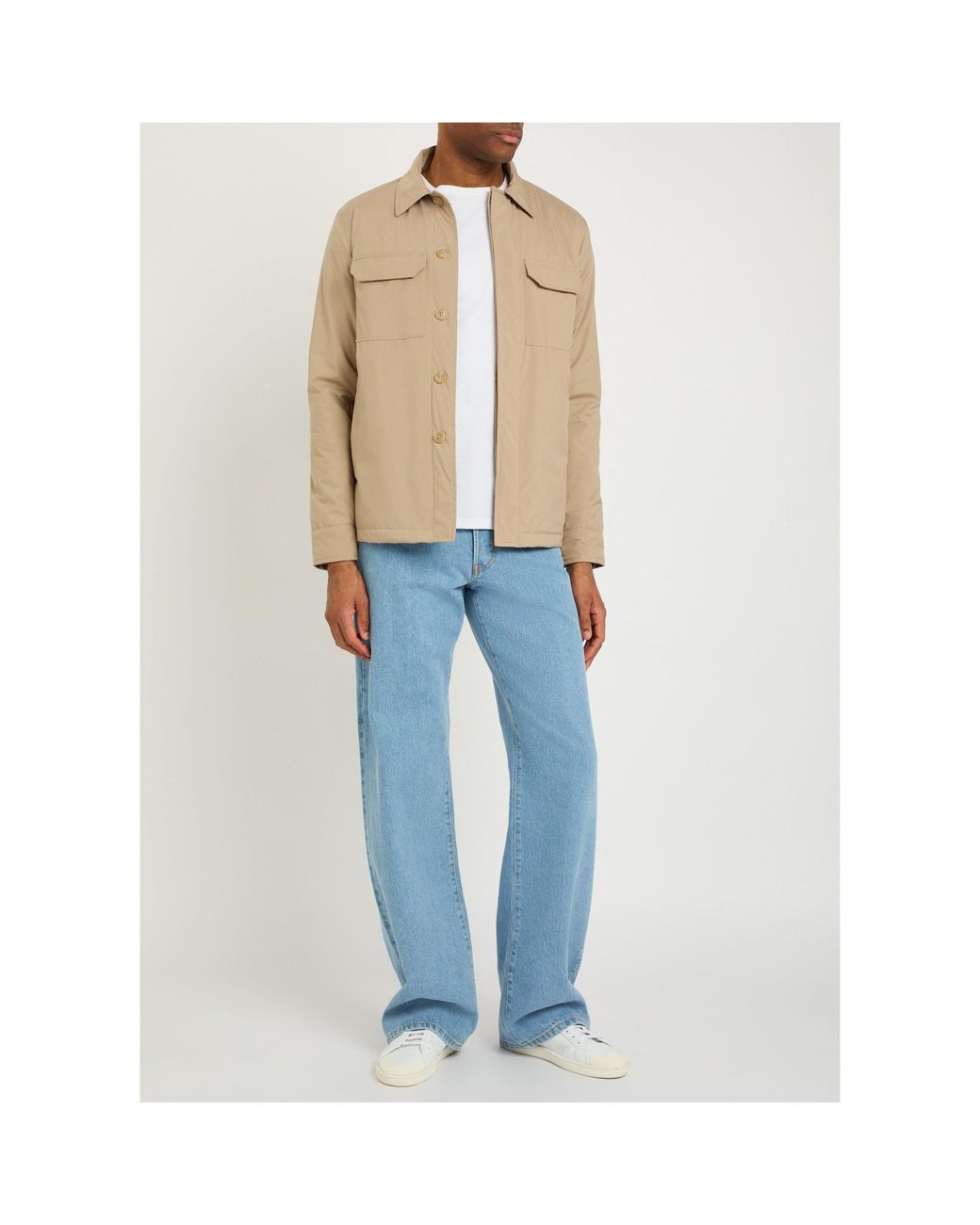Aurélien Natural Aur Jkt 2 Pkt Techncl for men
