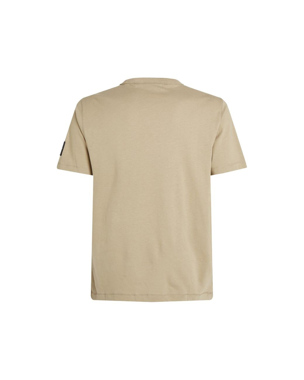 Calvin Klein Natural Monogram Badge T-Shirt for men