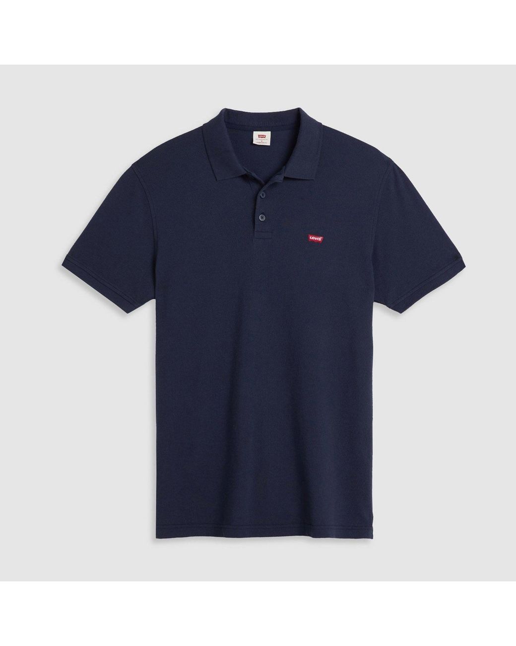 Levi's Blue Short-Sleeve Polo Shirt for men