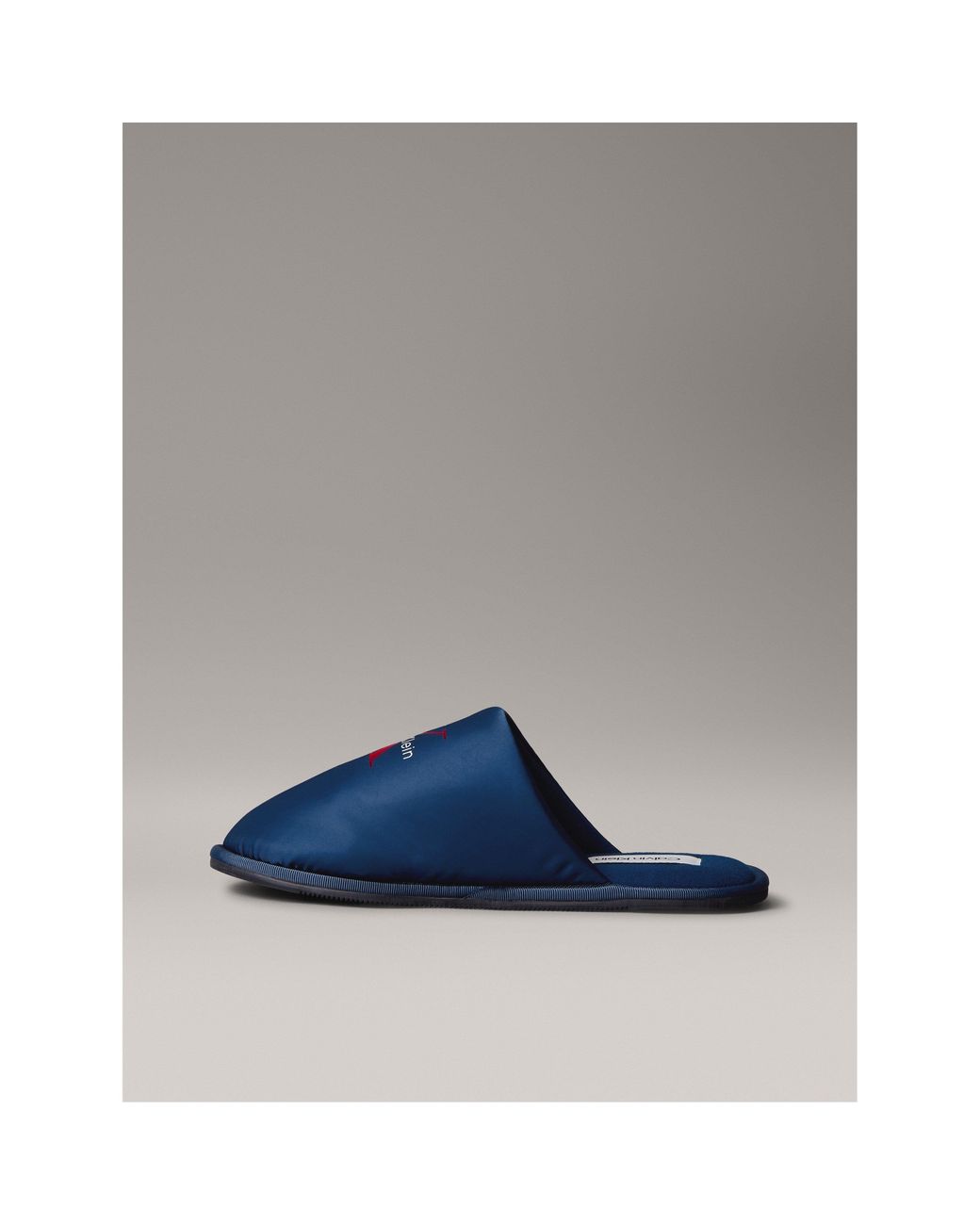 Calvin Klein Blue Ck Mono Mule Slippers for men