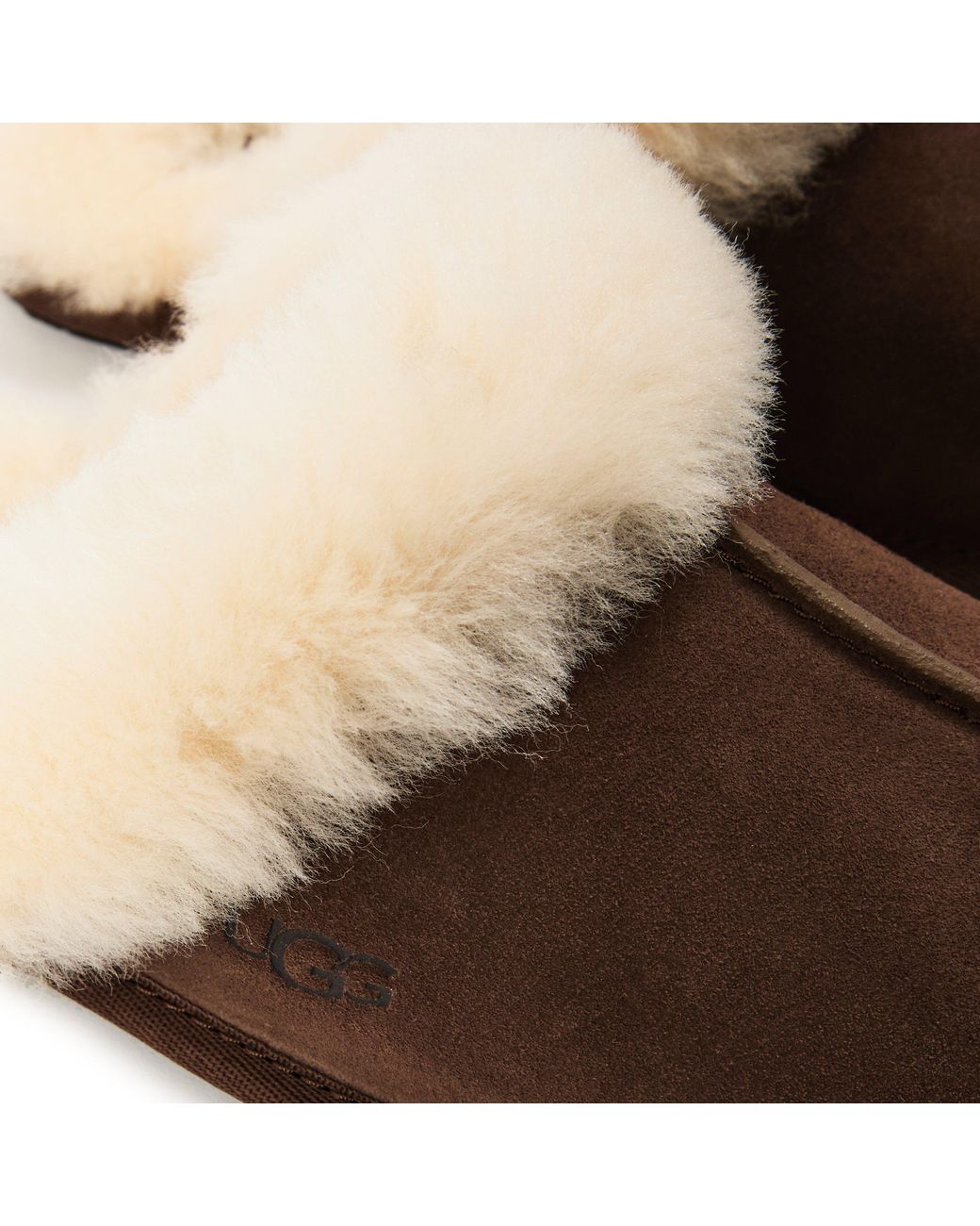 Ugg Brown Scuffette Ii Mule Slippers