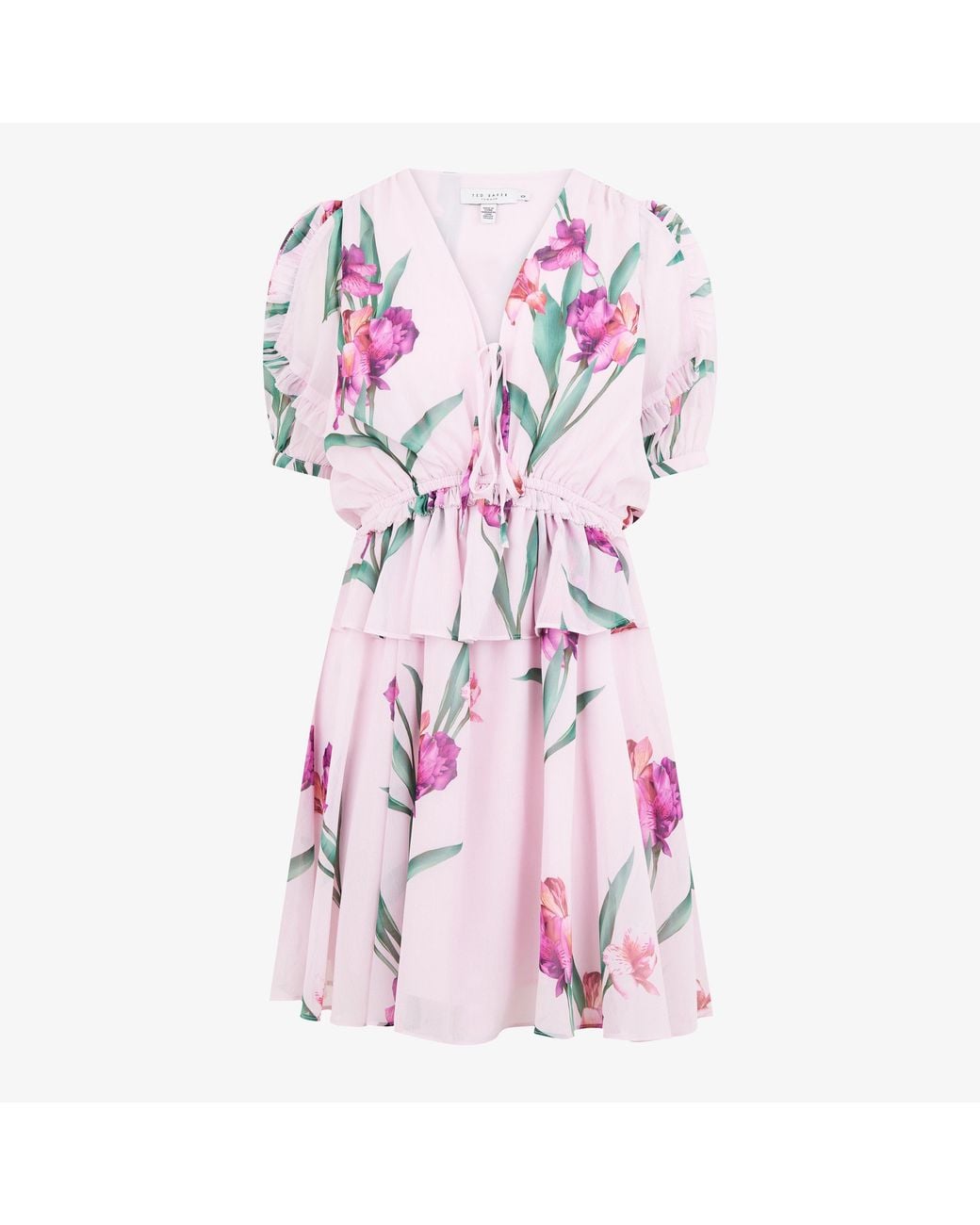 Ted Baker Pink Merieli Floral Mini Dress