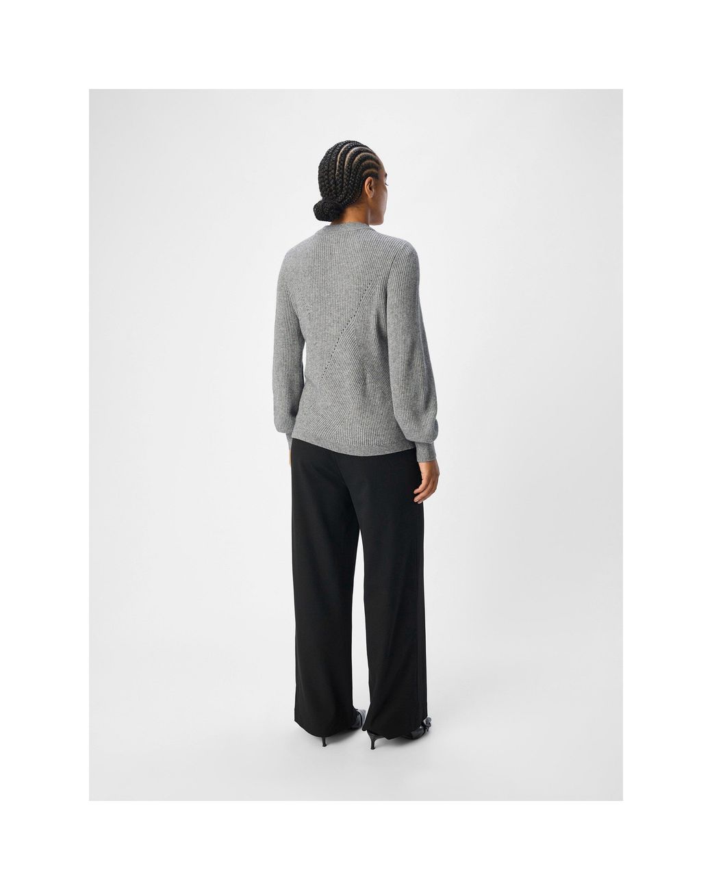 Object Gray Ditte Crew Neck Jumper
