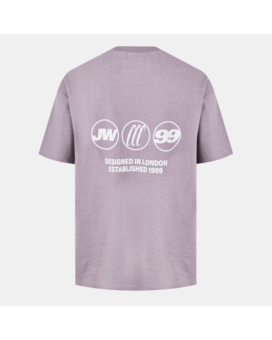 Jack Wills Purple Jw Multi Hit Regular Fit T-Shirt for men