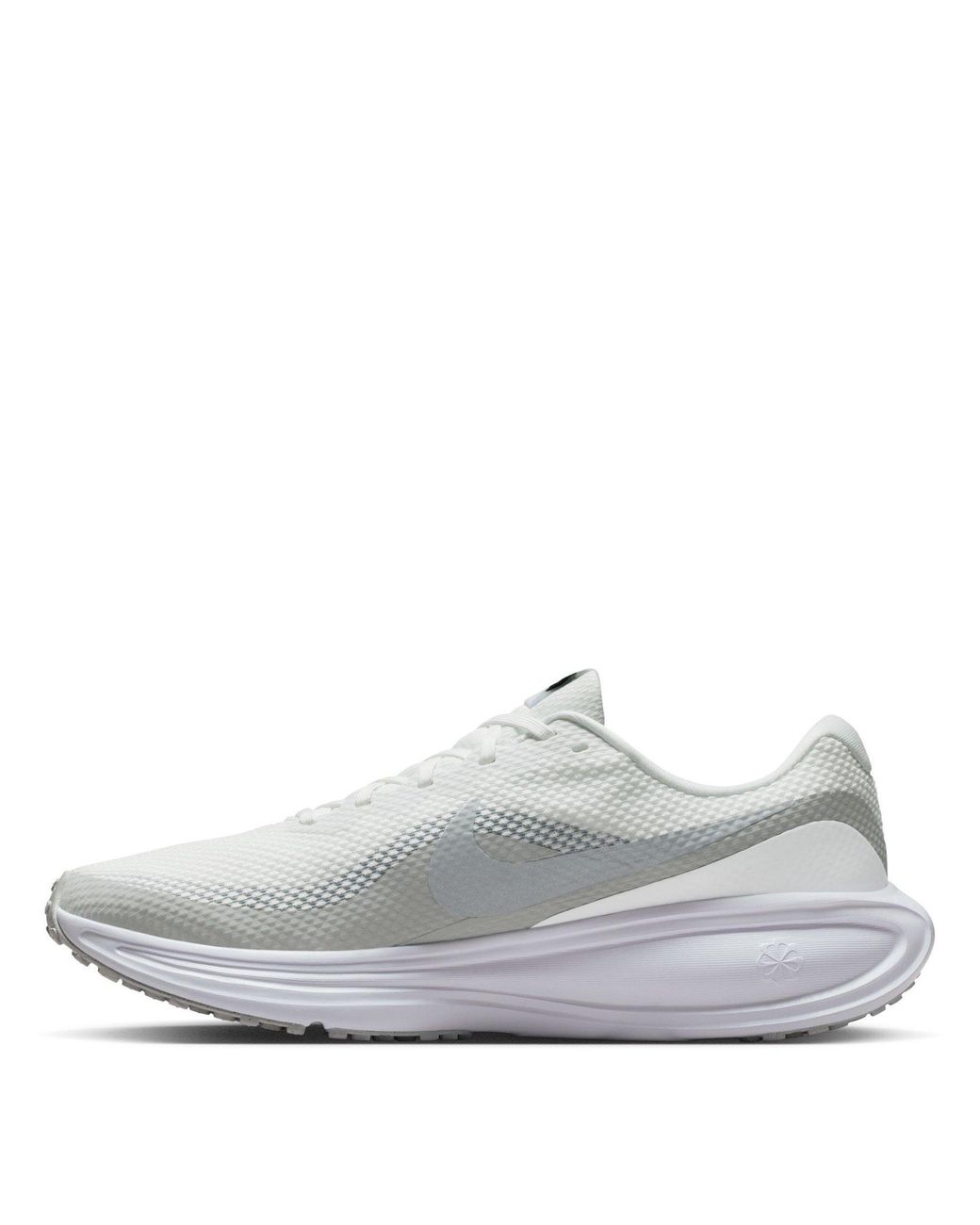 Nike White Revolution 8 Road Running Shoes for men