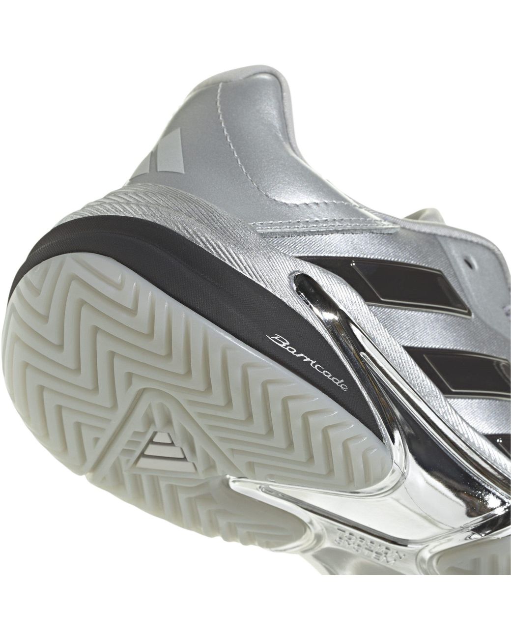 Adidas Gray Barricade 13 Edition Tennis Shoes