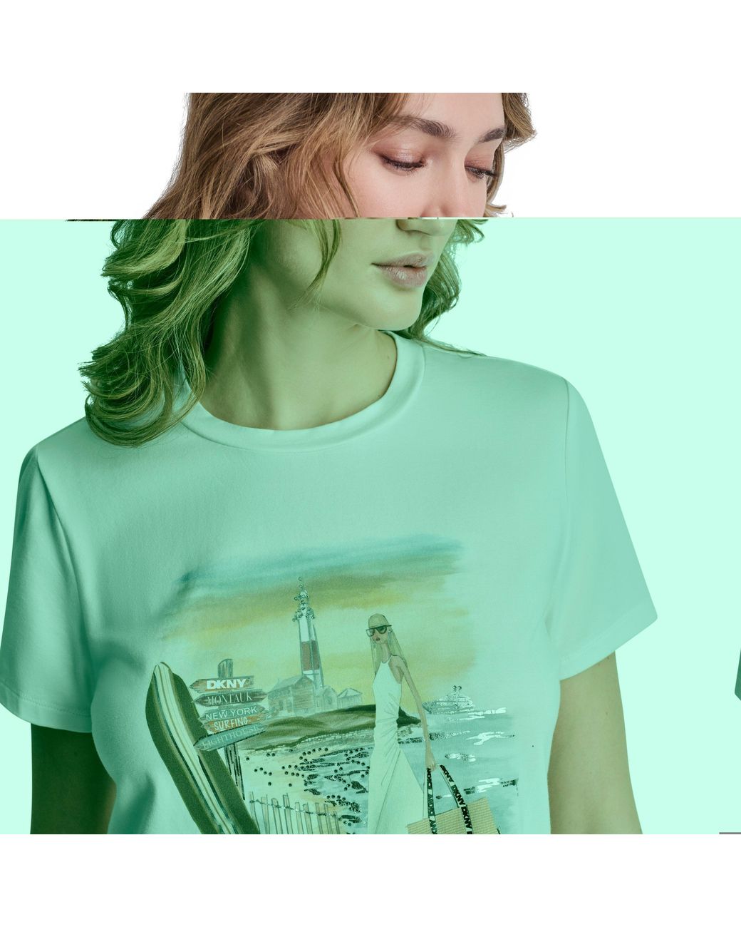 DKNY White T-Shirt