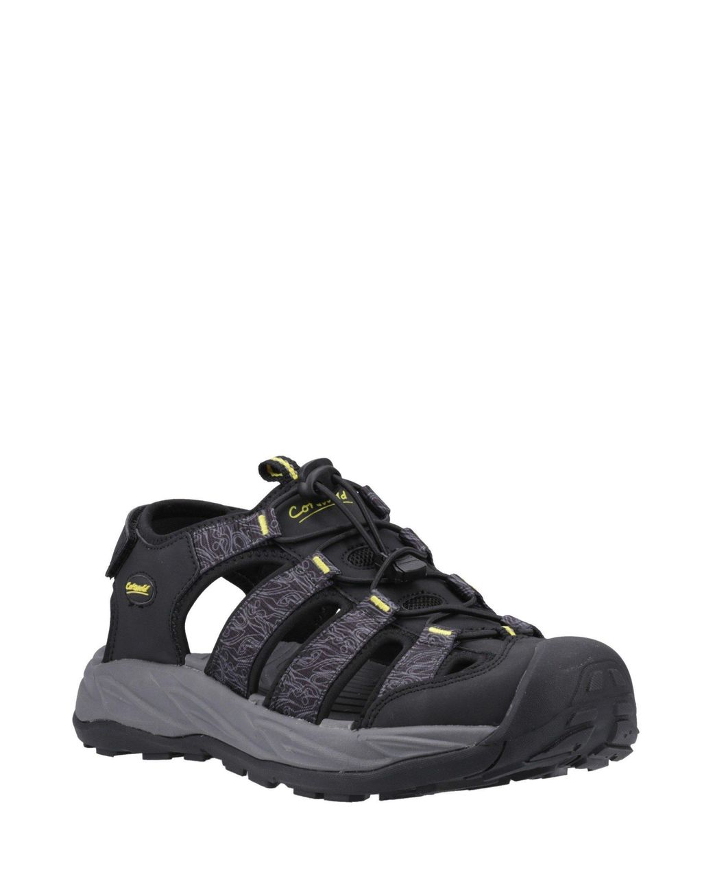 Cotswold Black Minster Sandal for men