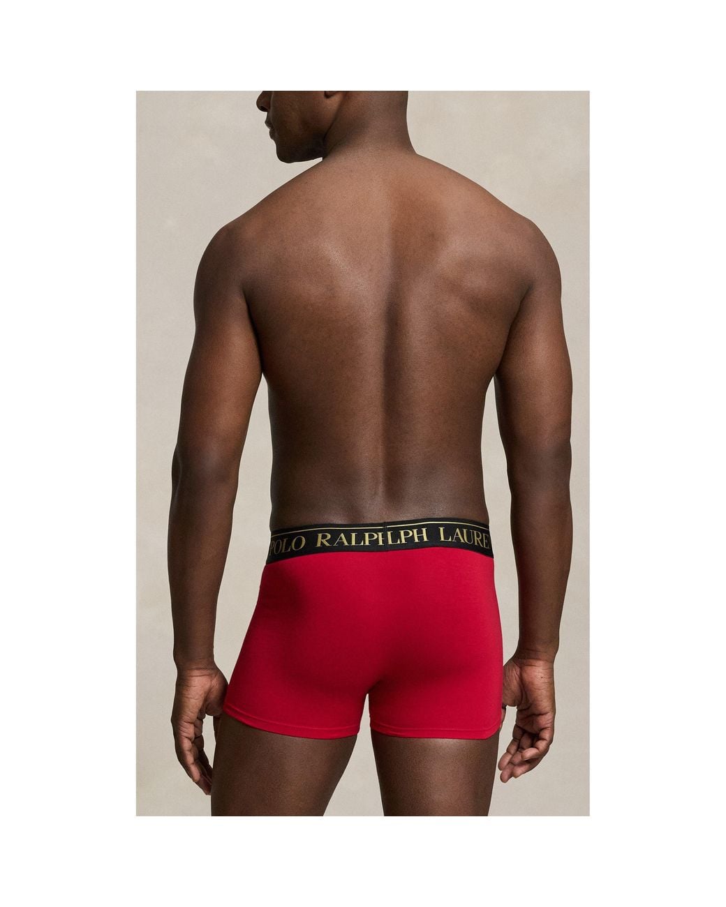 Polo Ralph Lauren Red 2 Pack Bear Trunks for men