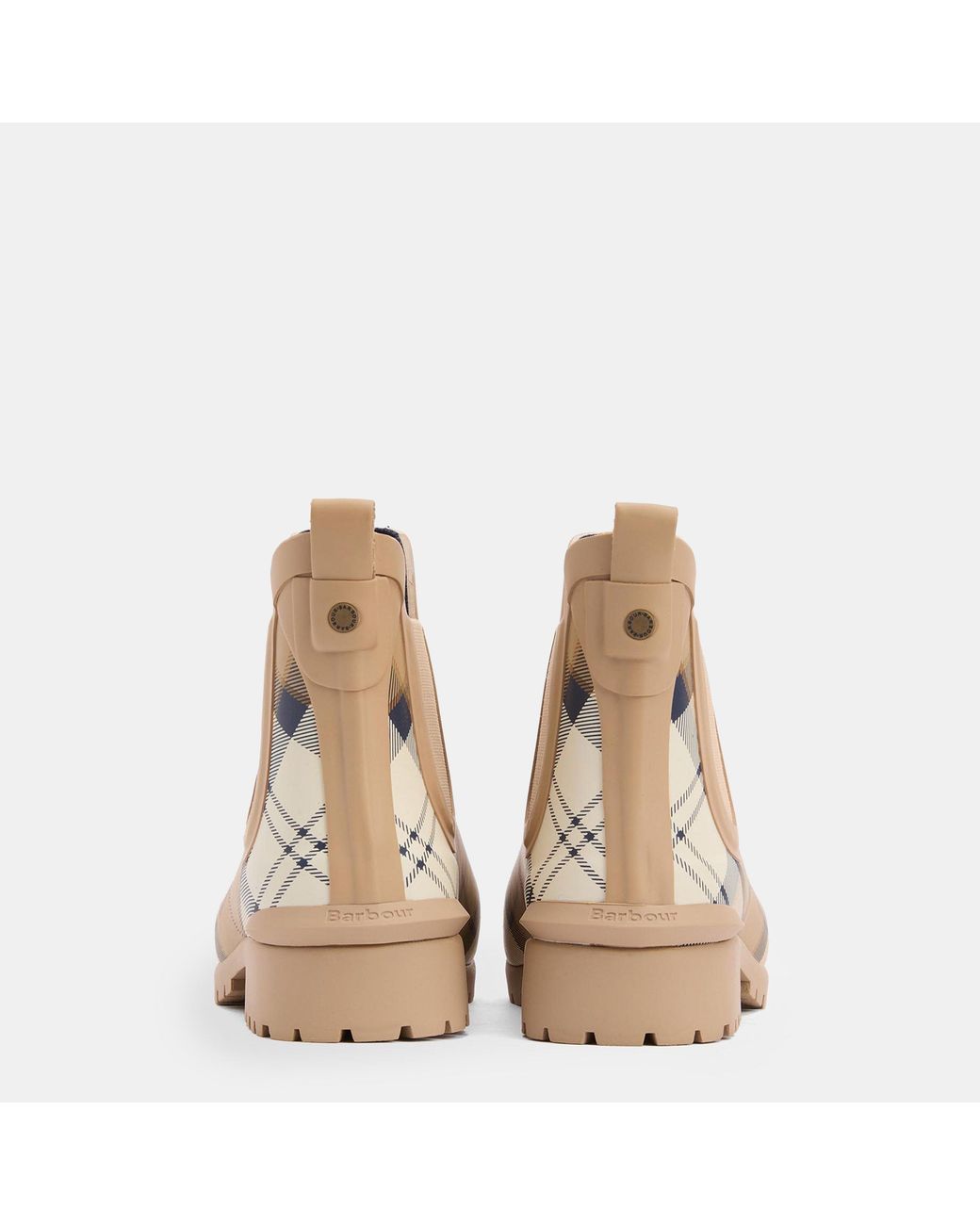 Barbour Natural Wilton Chelsea Wellington Boots