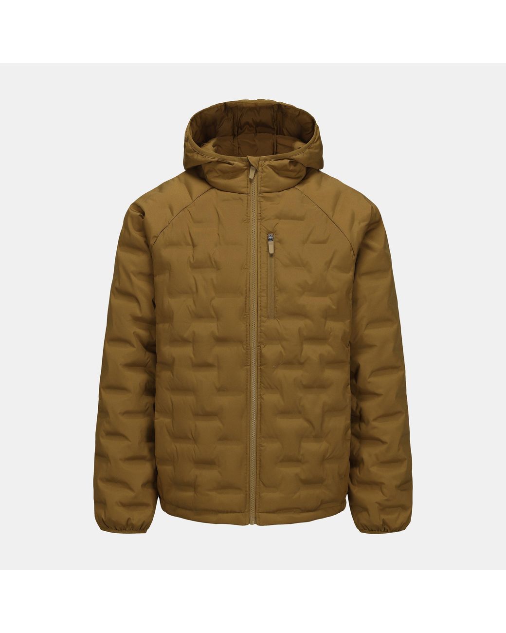 Karrimor Green Heat-Sealed Hooded Long Sleeve Full Zip Insulated Puffer Jacket for men