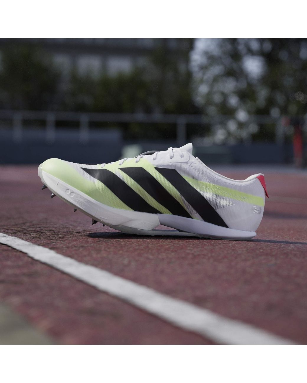 Adidas Green Adizero Prime Running Spikes for men