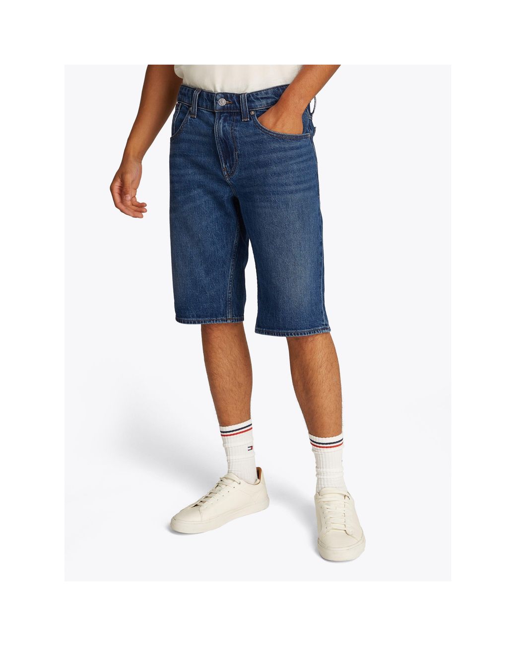Tommy Hilfiger Blue Tj Ronnie Denim Shorts for men