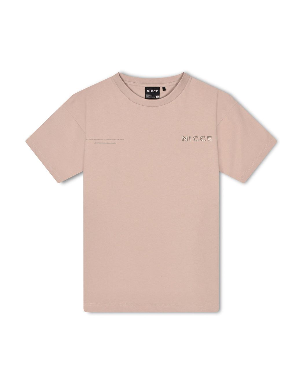 Nicce London Pink Ess T Oversized T-Shirt for men