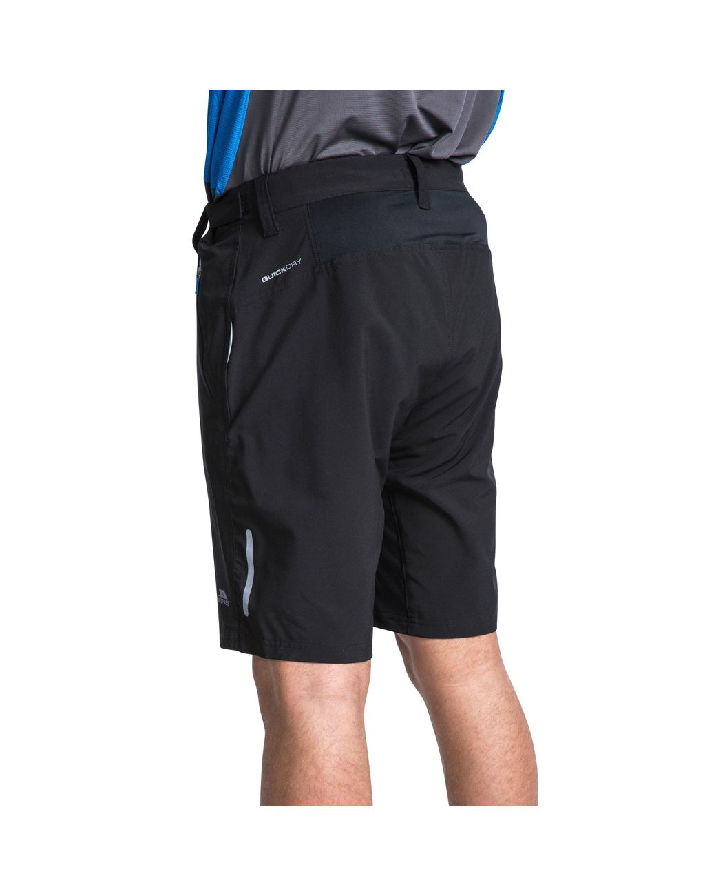 Trespass Black Malaki Walking Shorts for men