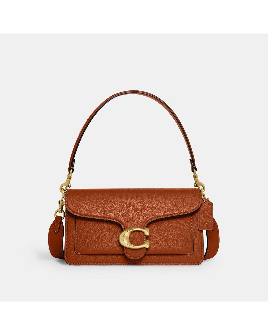 COACH Brown Tabby 26 Shoulder Bag