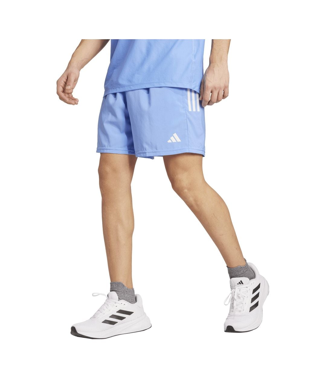 Adidas Blue Own The Run Shorts Running for men