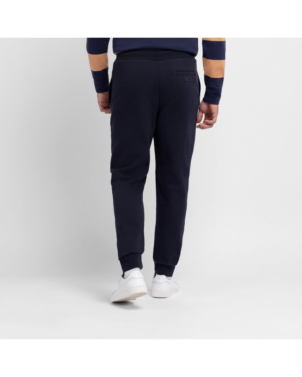 Eden Park Blue Plain Jogging Bottoms for men