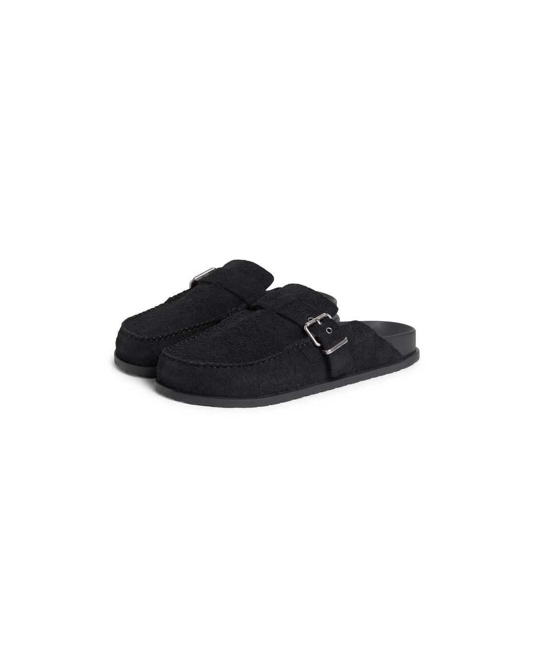 Tommy Hilfiger Black Flat Mules for men