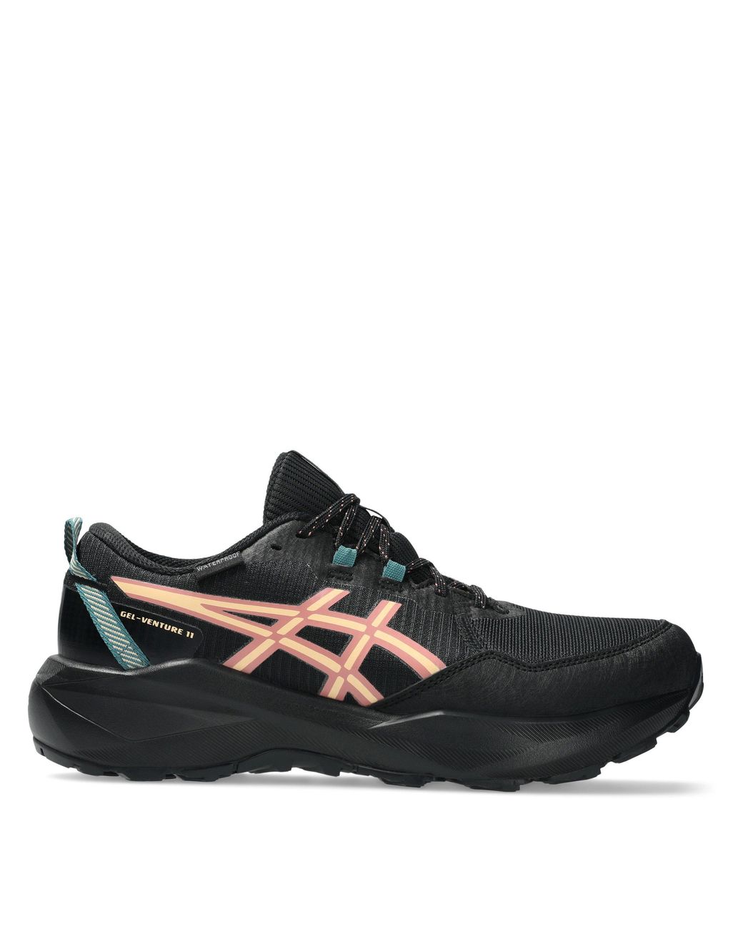 Asics Black Gel-Venture 11 Waterproof Trail Running Shoes