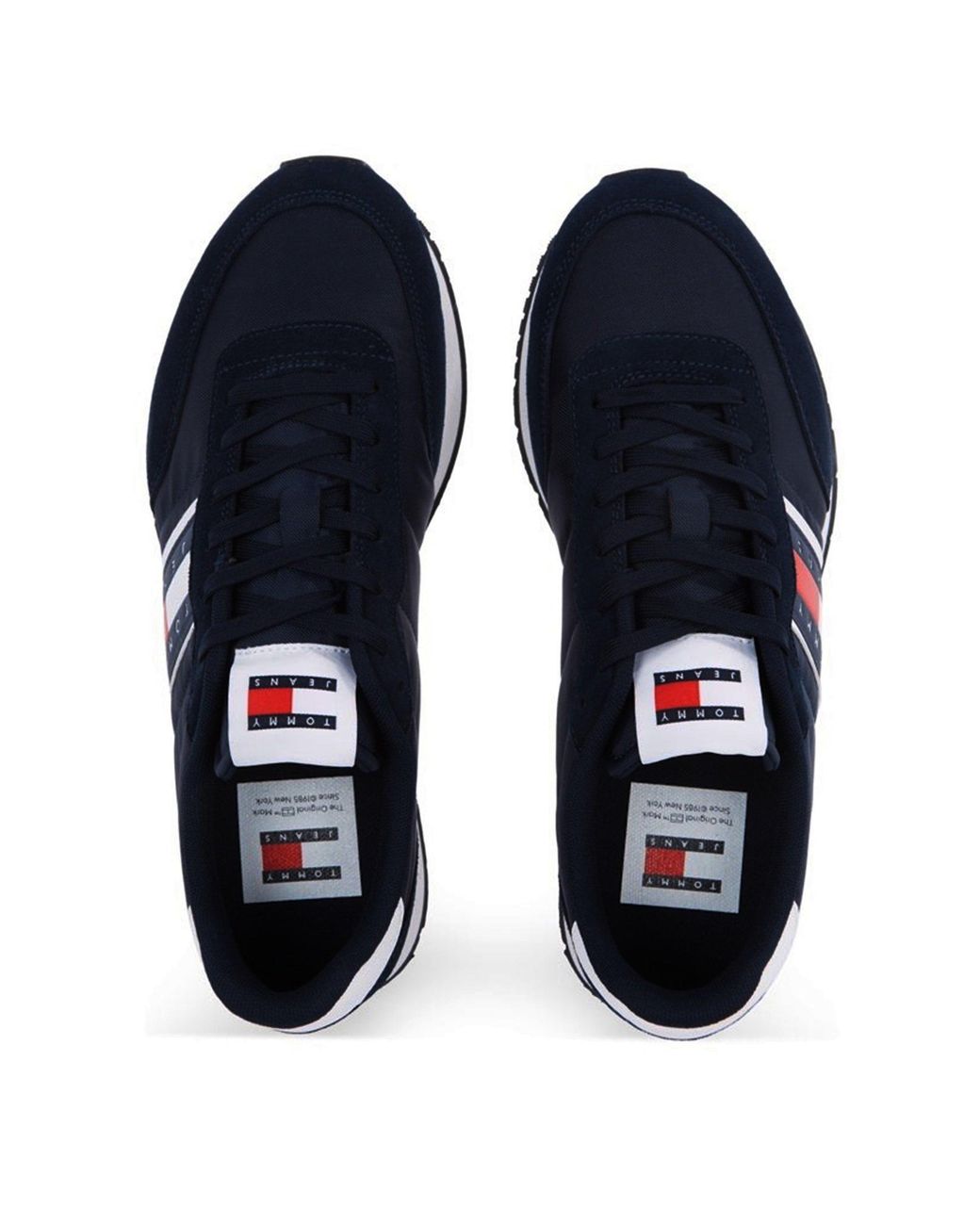 Tommy Hilfiger Blue Runner Casual Ess Trainers for men