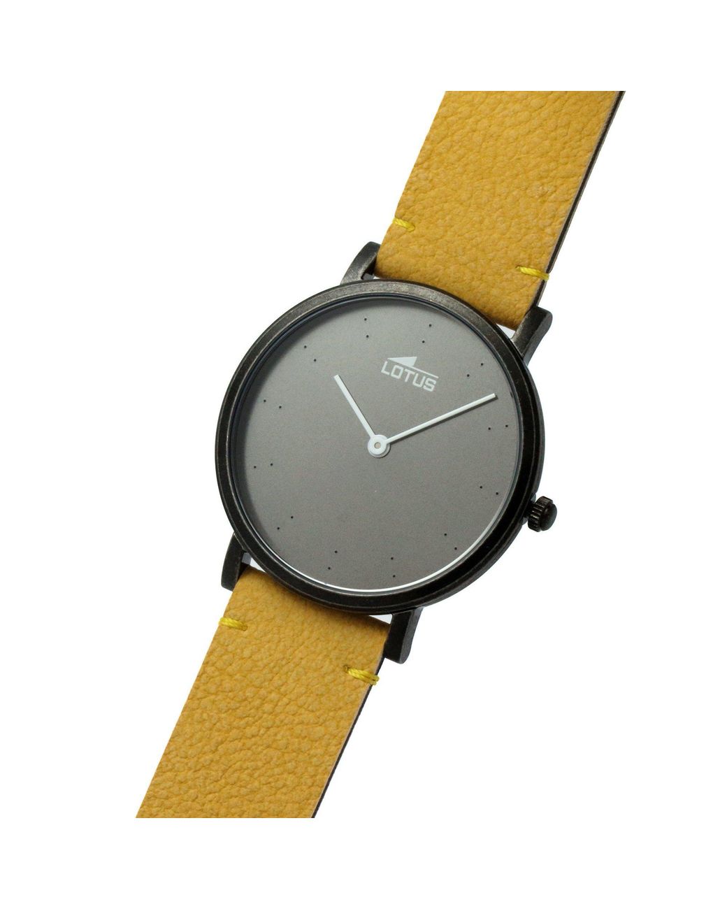 Lotus Gray Stainless Steel Sports Analogue Quartz Watch