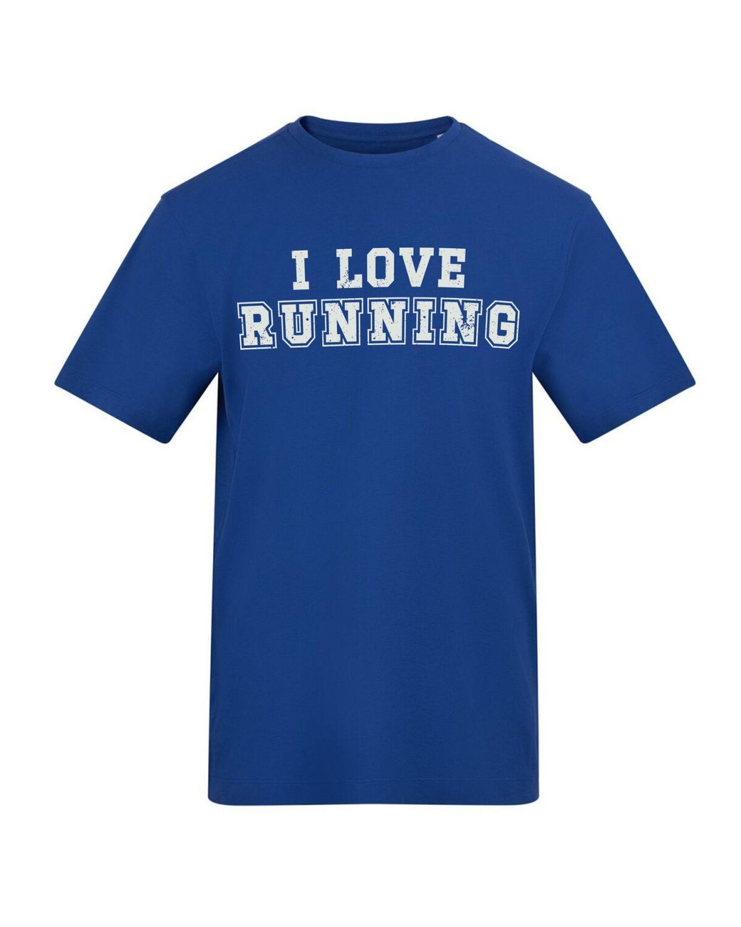 AWD Blue Adults Printed Running Tee