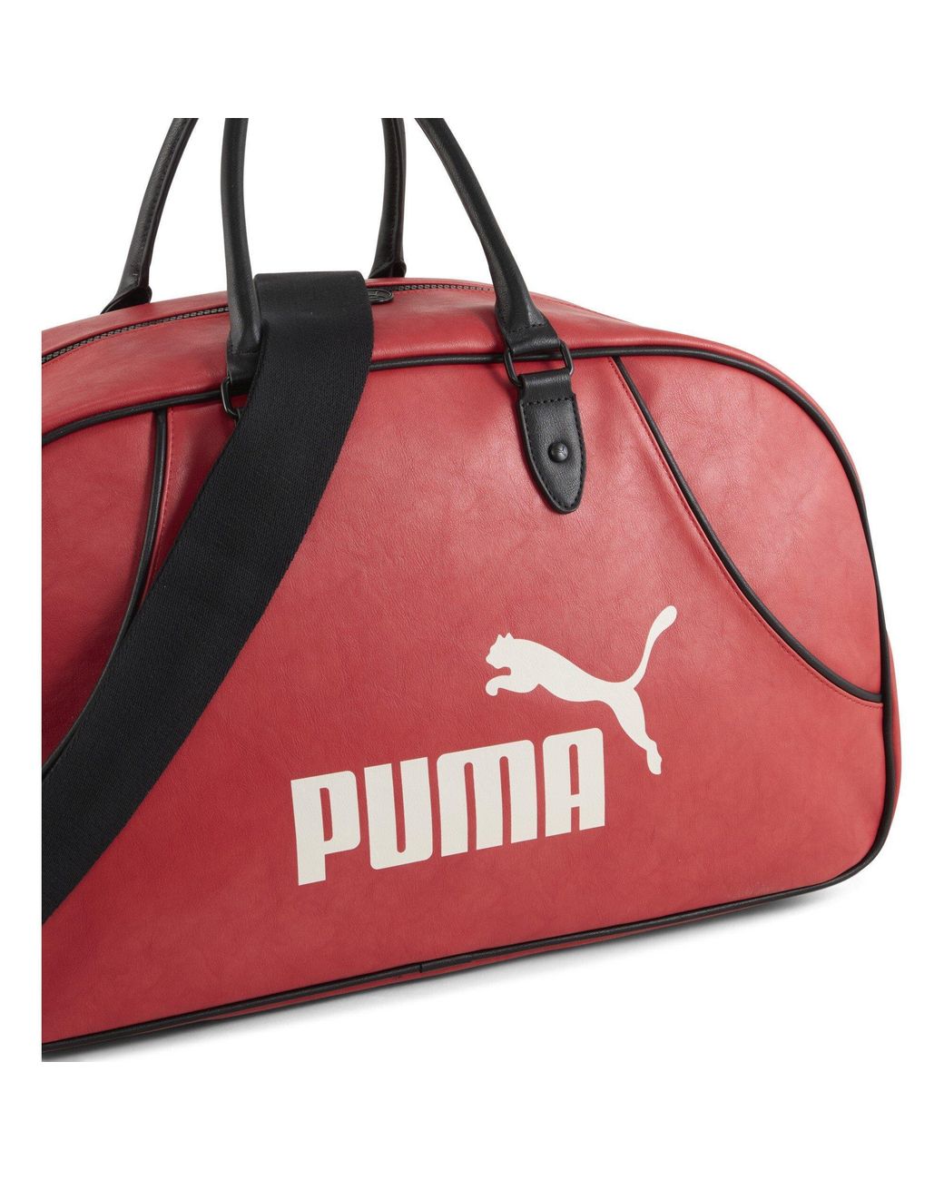 PUMA Red Archive Grip Bag Holdall for men