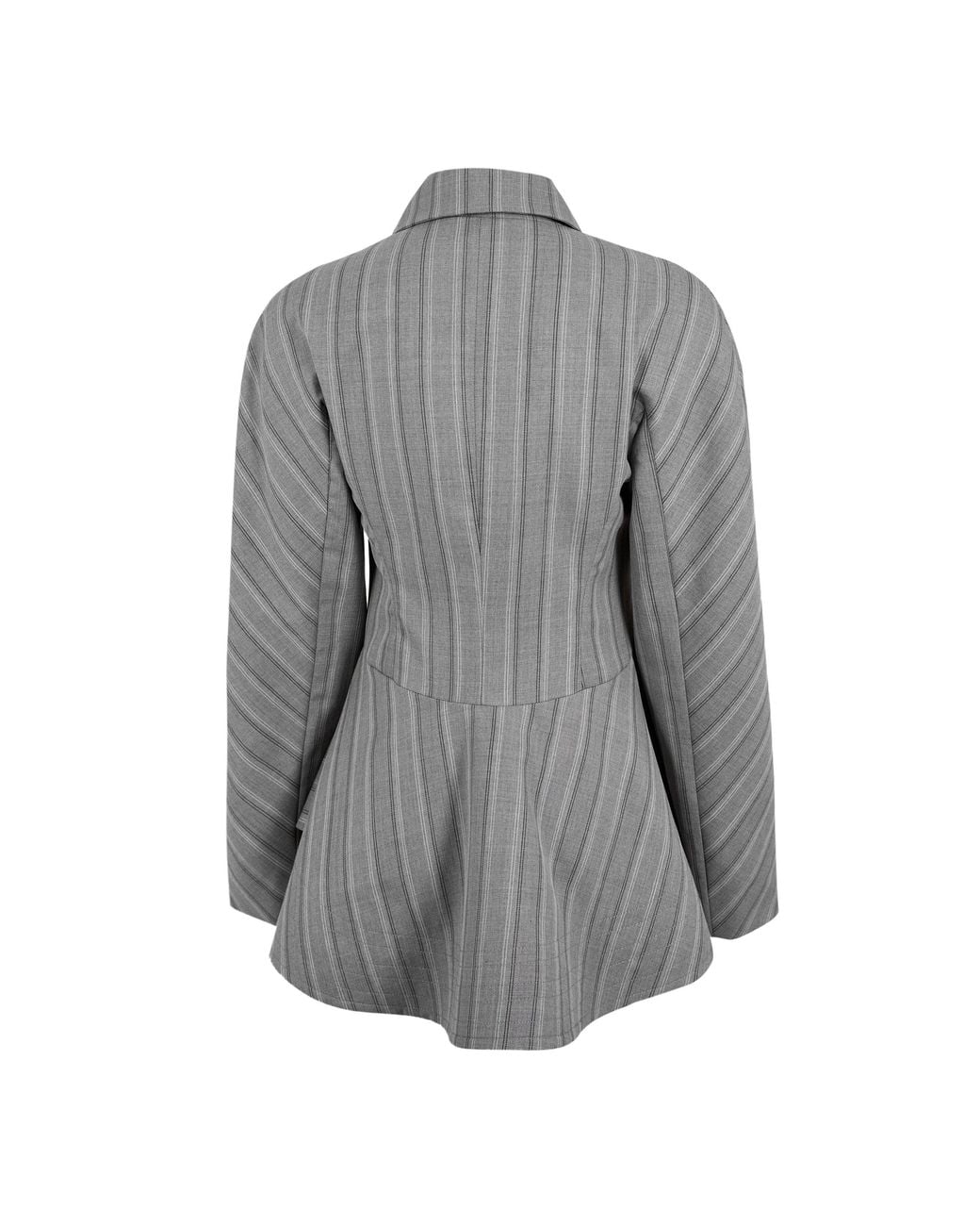 Stella McCartney Gray Peplum Top