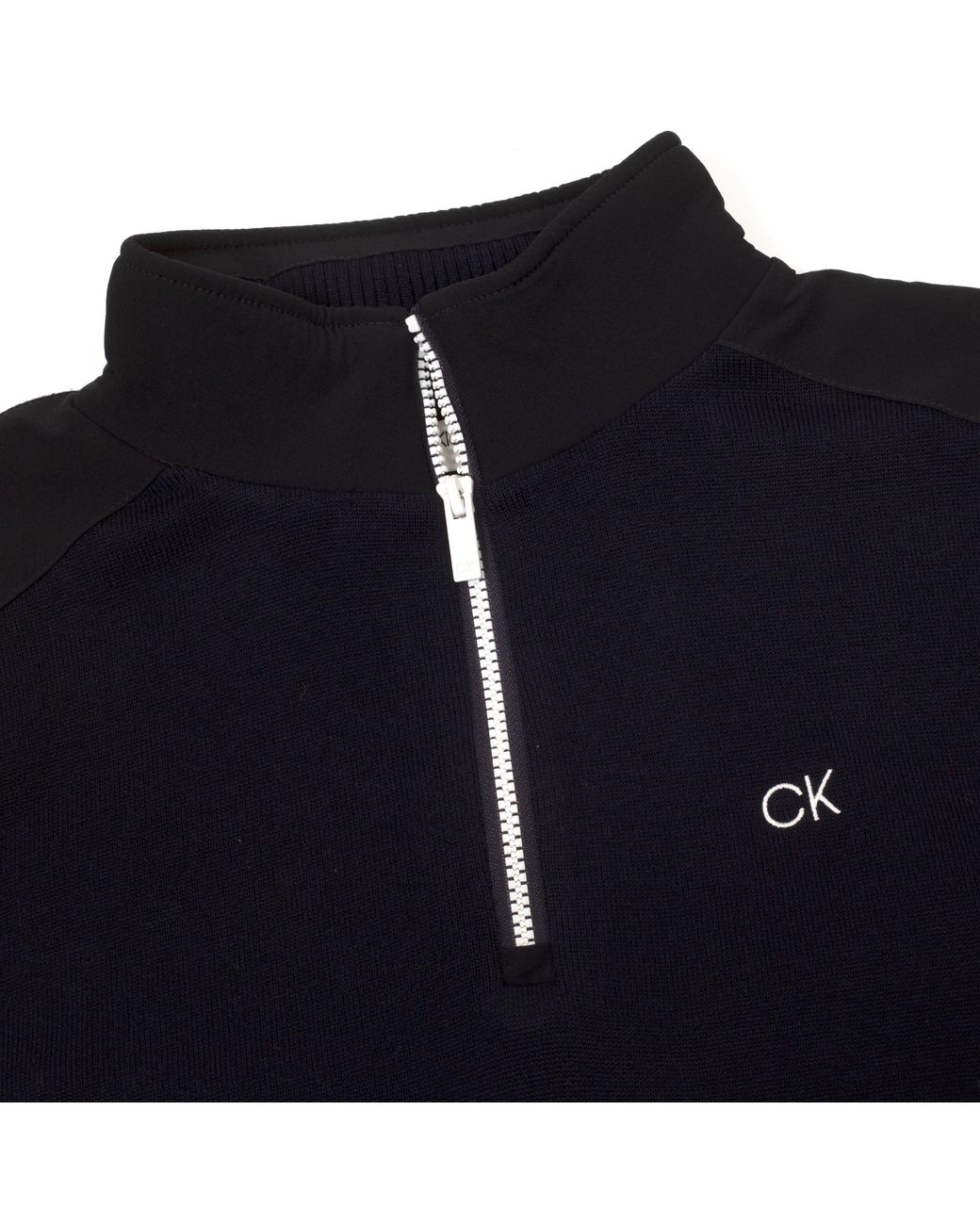 Calvin Klein Blue G Half Z Sweat for men