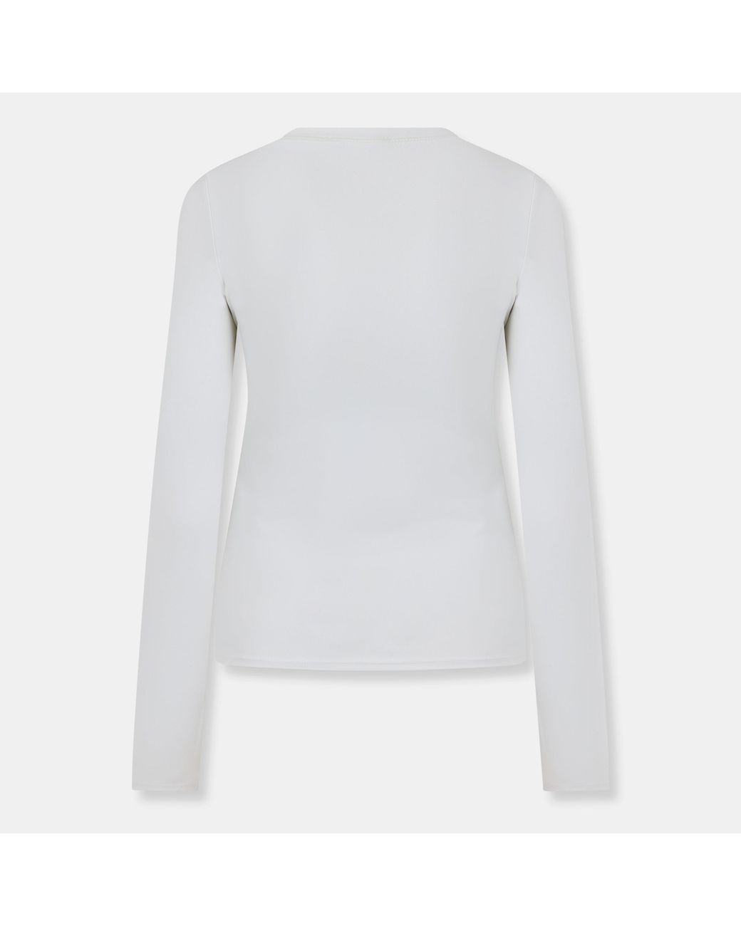 Mars the Label White Sculpt Long Sleeve Tee