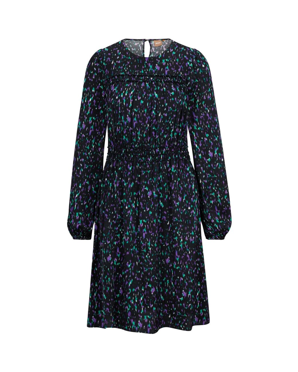 Boss Blue Wrap Dress