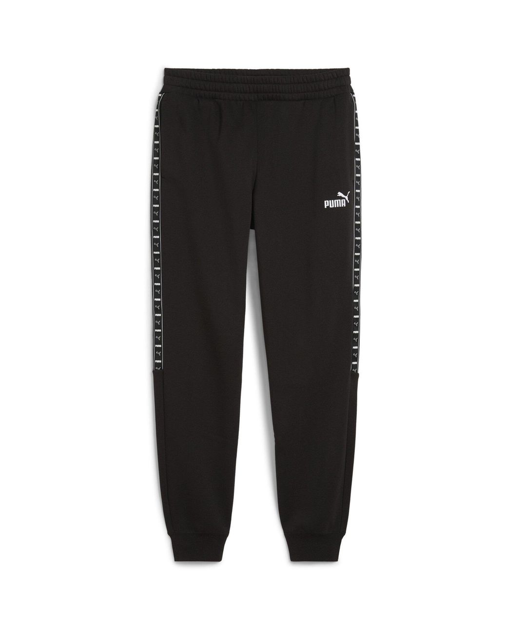 PUMA Black Tape Closed Hem Fleece Joggers for men