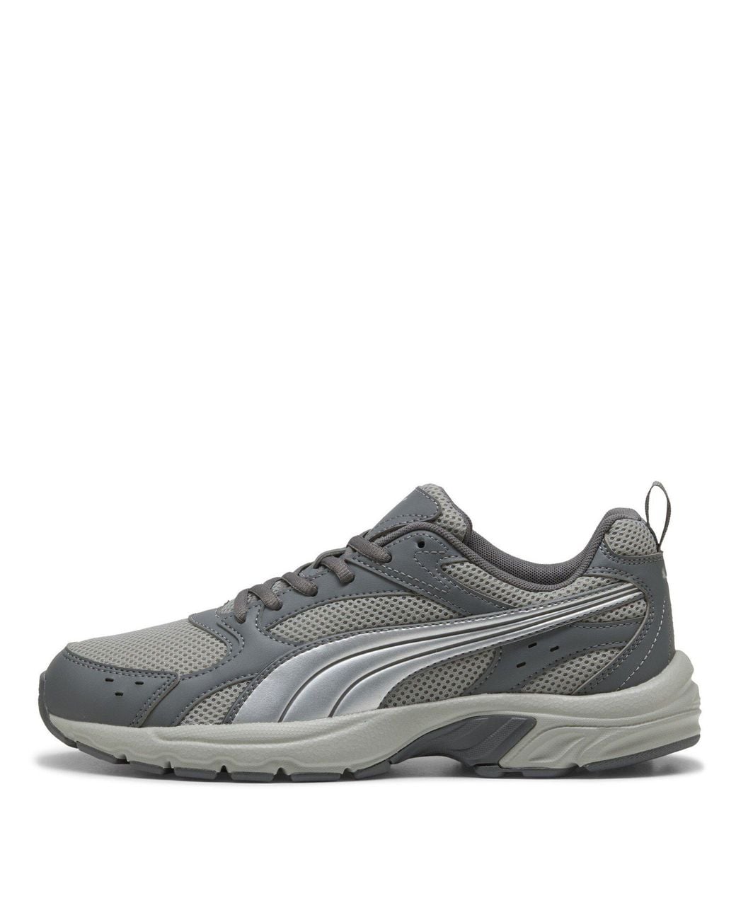 PUMA Gray Milenio Tech Lt Runners for men