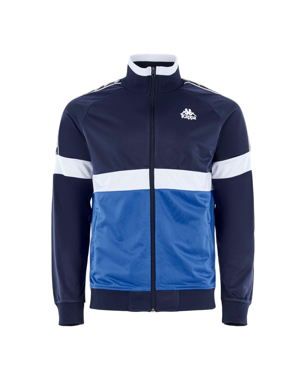 Kappa Blue Unther Moisture Wicking Tracksuit Top for men