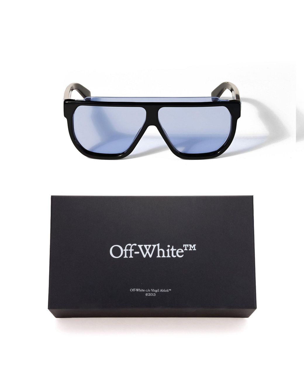Off-White c/o Virgil Abloh Blue Earth Sunglass for men