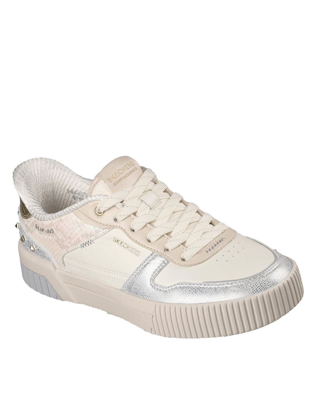 Skechers Natural Jade Sg Slip-On Trainers