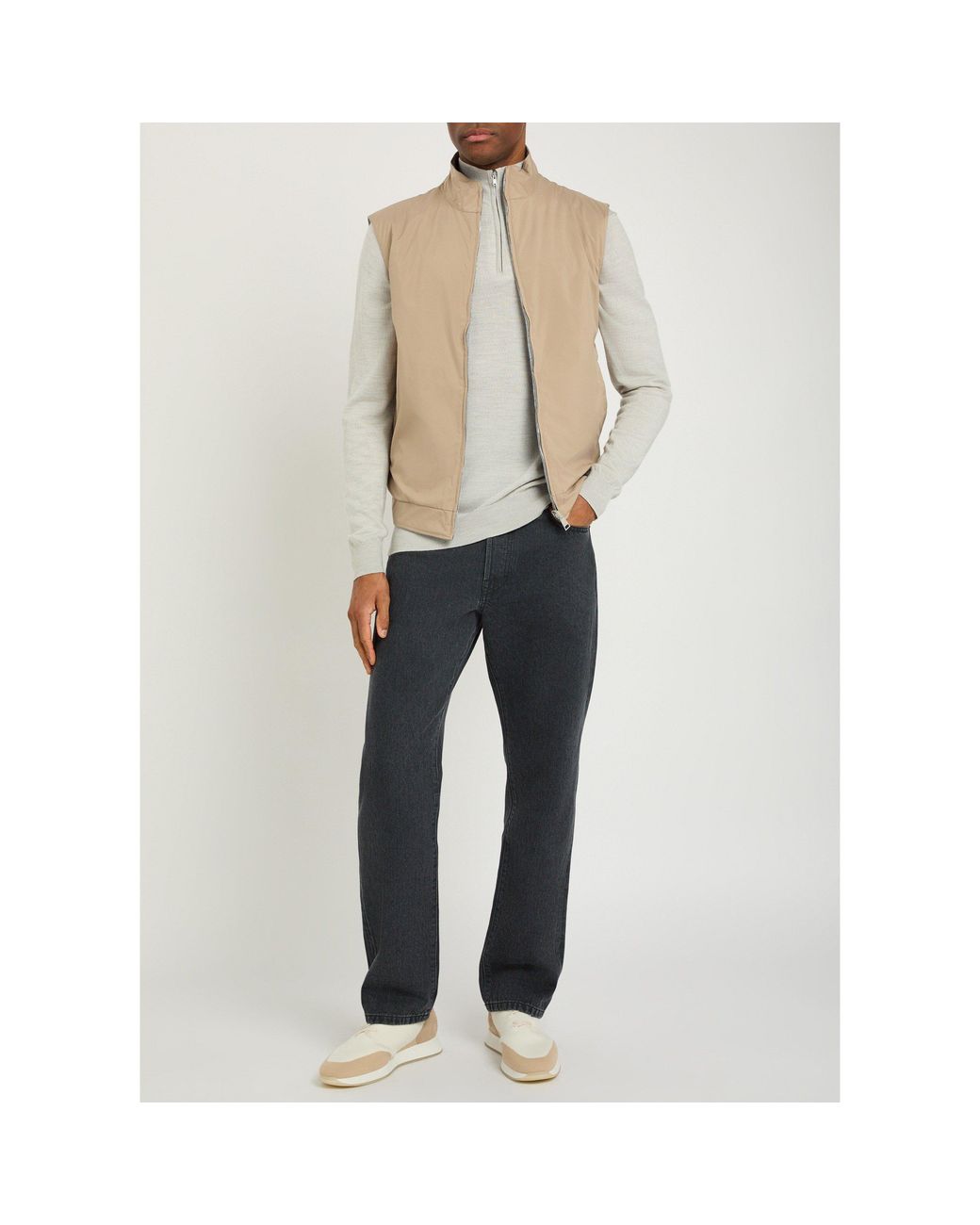 Aurélien Natural Aur Gilet Reversible for men