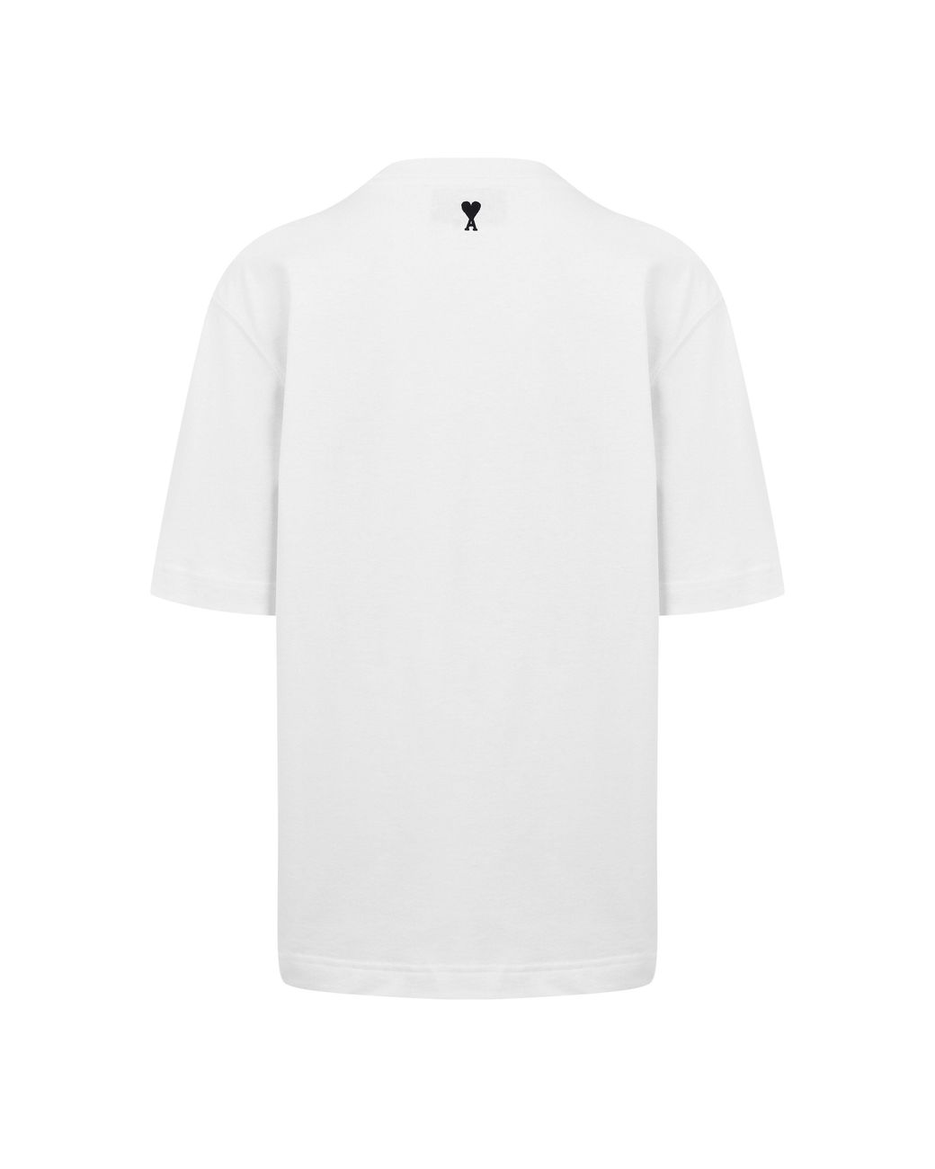 AMI White Ami Label Tee Ld61