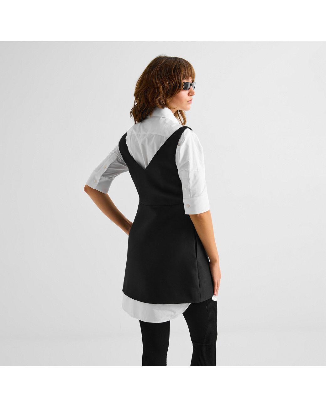 Balenciaga Black Bal Shrt Dress Ld64