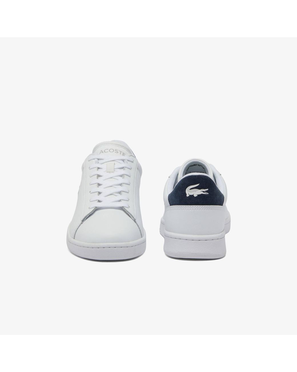 Lacoste White Carnaby Set Leather Sneakers for men