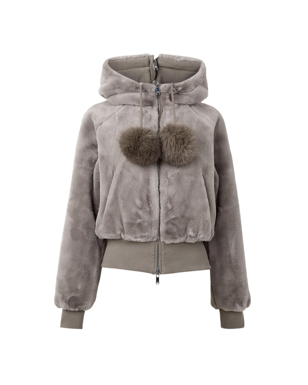 Moose Knuckles Gray Oro Reversible Cotton Sweatshirt