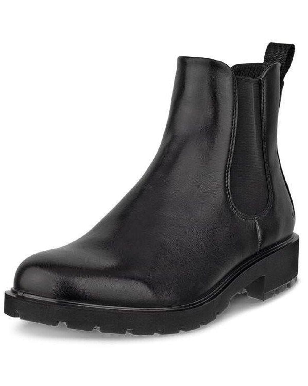 Ecco Black Vienna Chelsea Boots