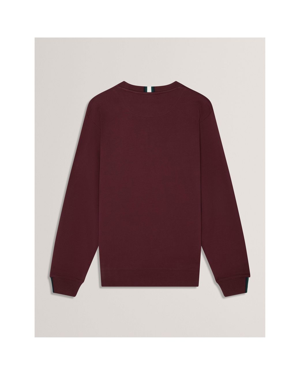 Ted Baker Purple Long-Sleeve Crew Tracksuit Top for men