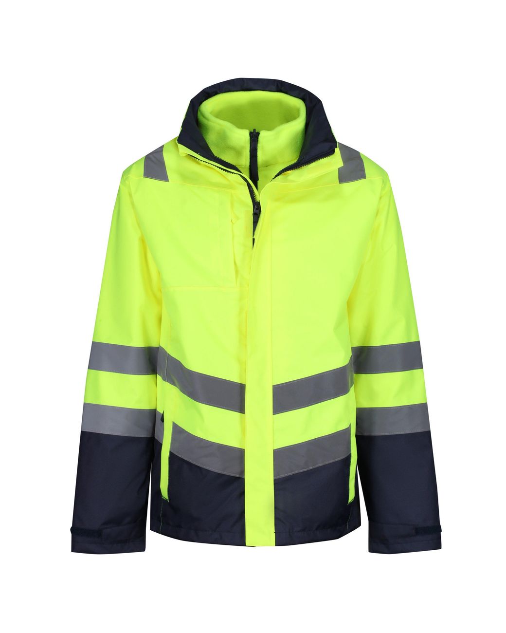 Regatta Green 3-In-1 Reflective Hi-Vis Jacket for men