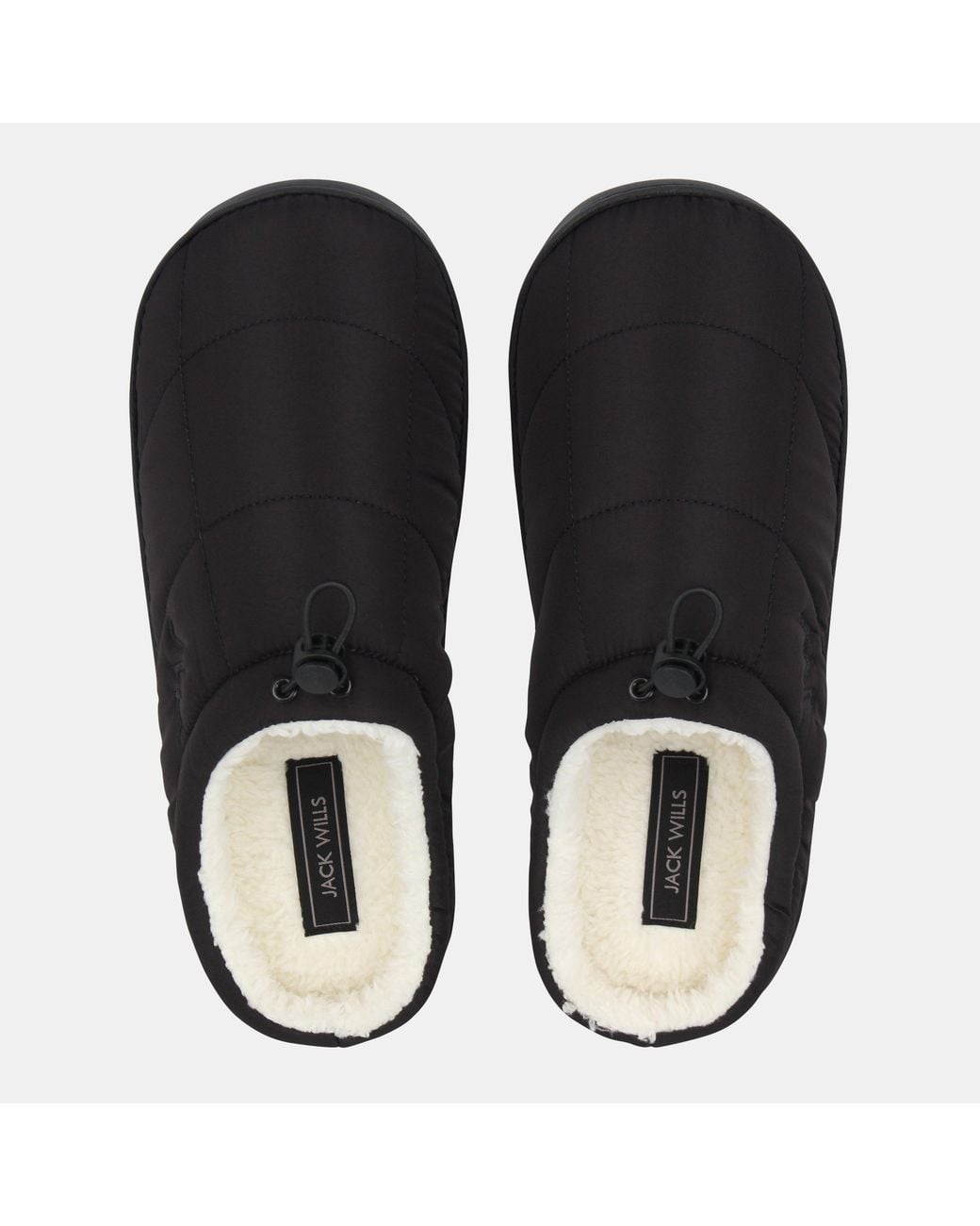 Jack Wills Black Jw Toggle Mule Sn64 for men