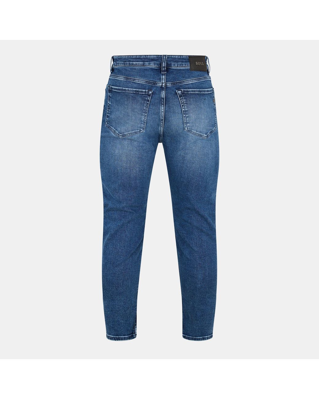 Boss Blue Ogden Straight Leg Jeans for men