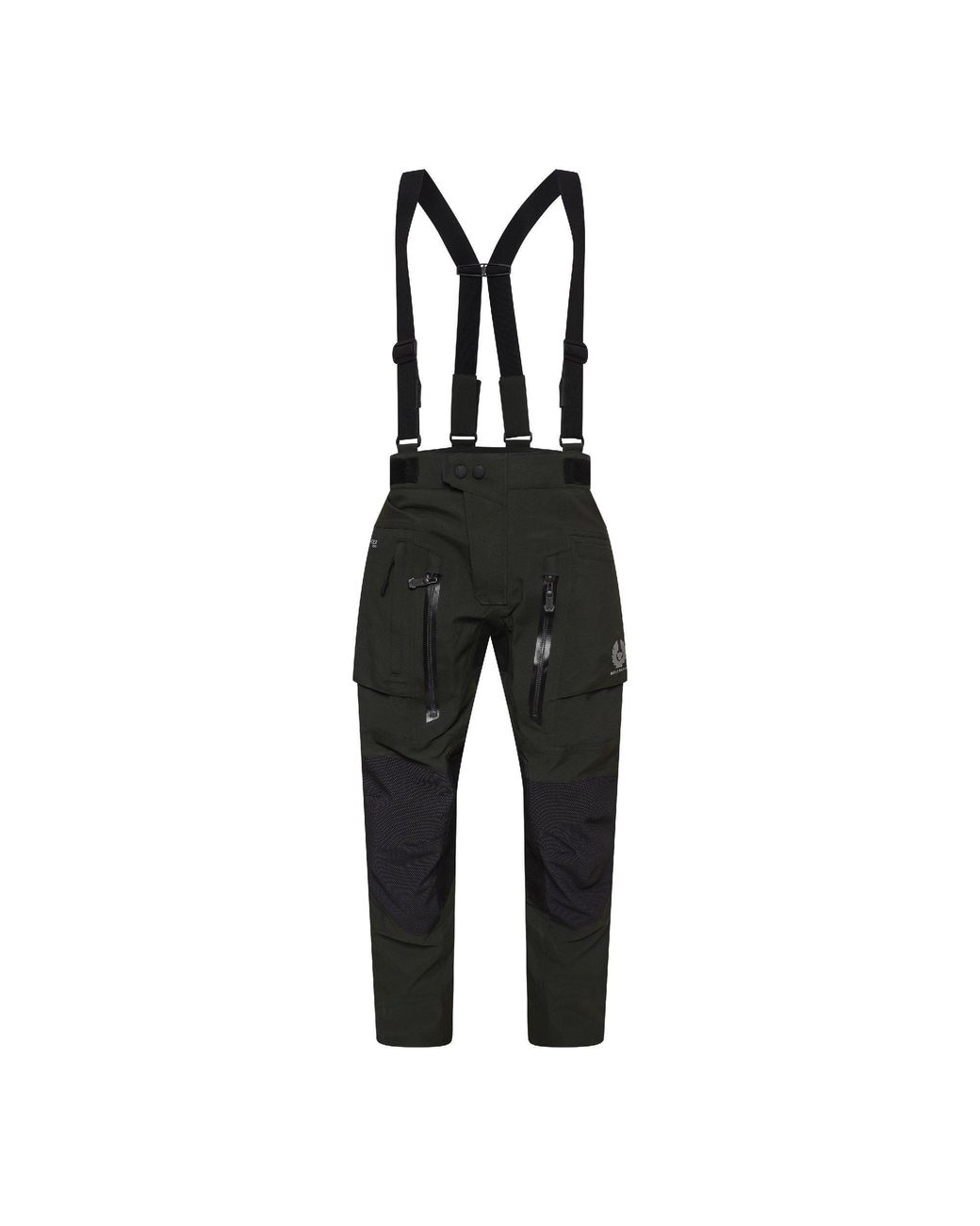 Belstaff Black Motorcycle Bootcut Trousers for men