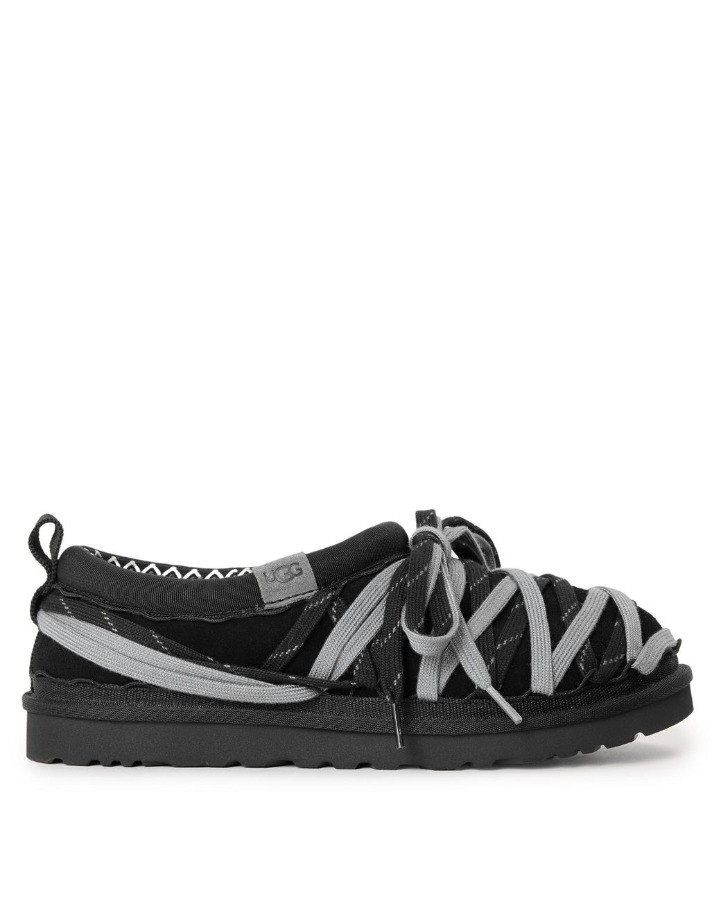 Ugg Black Tasman Lace Mule Slippers for men