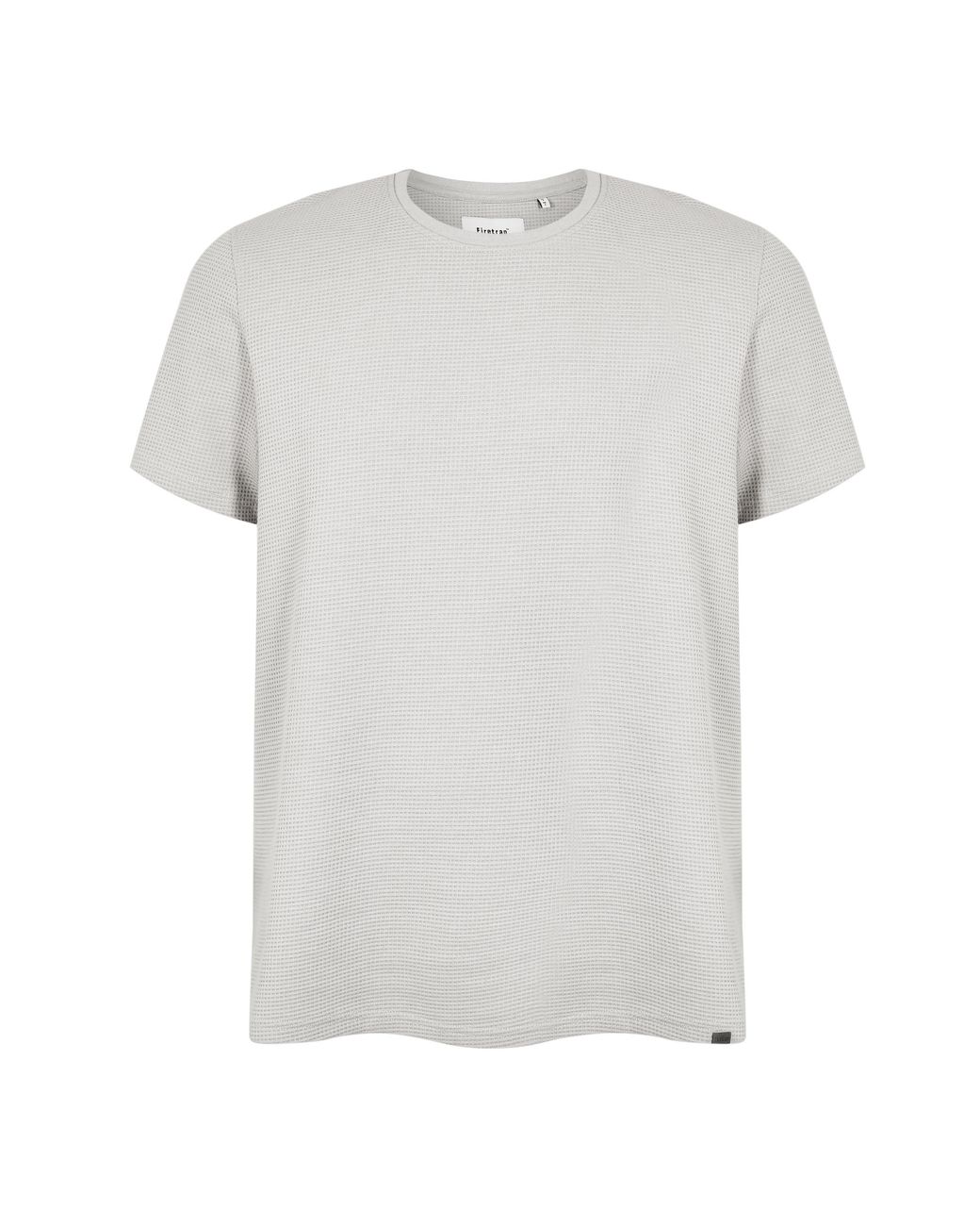 Firetrap White Regular Fit Waffle T-Shirt for men